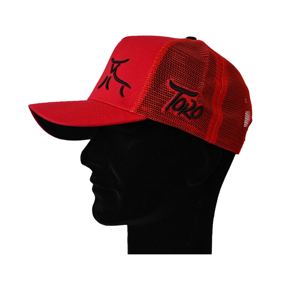 Casquette filet rouge – Image 2