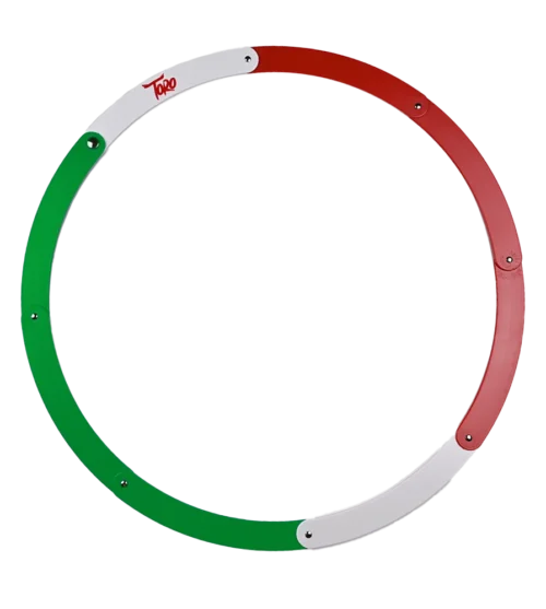 Cercle pliant Vert blanc rouge (Italie)