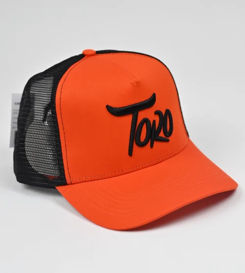 Casquette filet orange